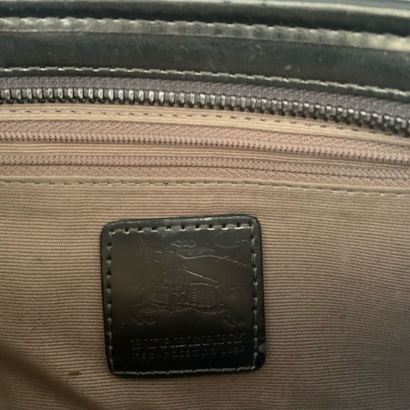 Burberry supernova check pochette with gunmetal - Picture 9 of 10